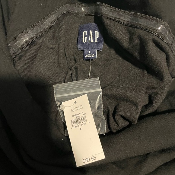 Gap Mixed Media Off-Shoulder Midi Dress - Picture 9 of 10